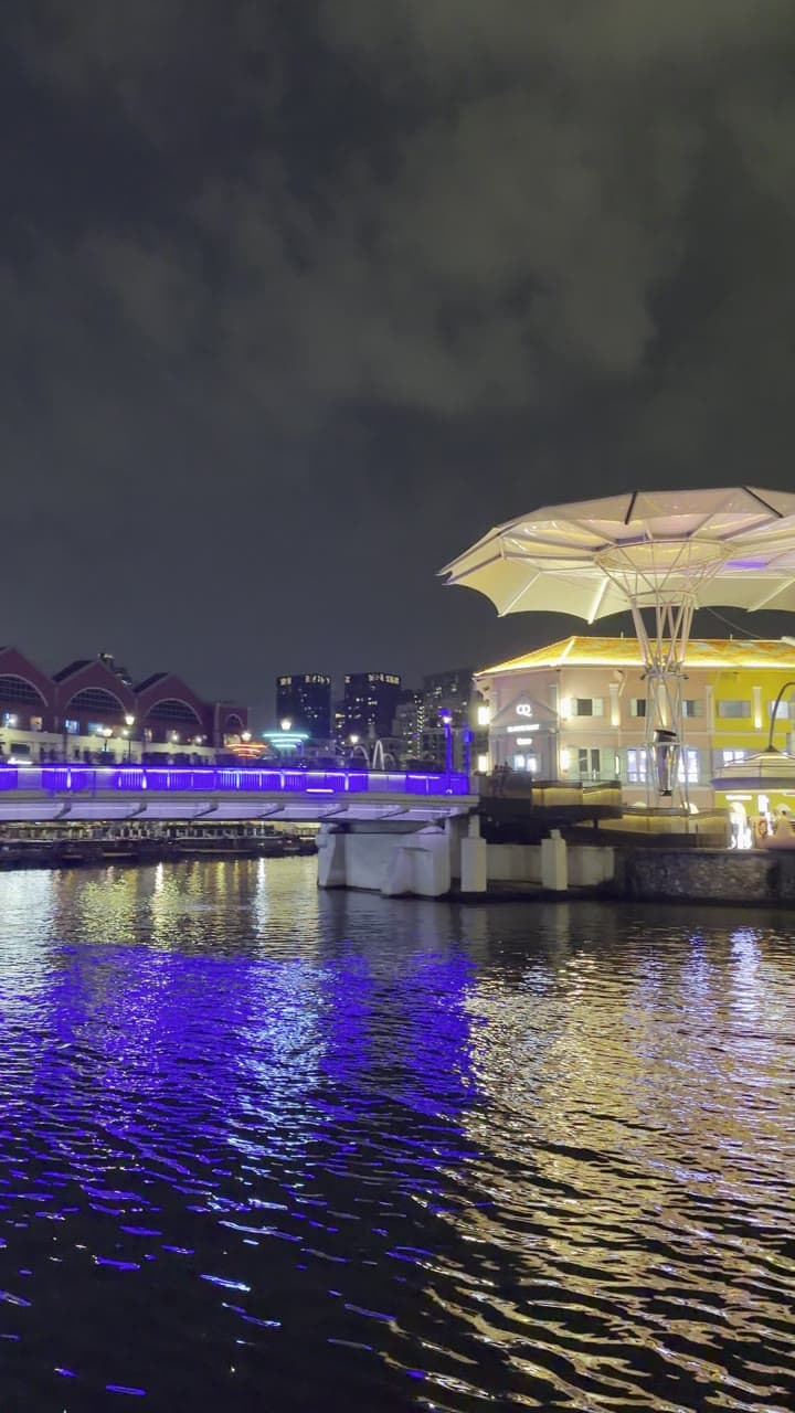 The night lights